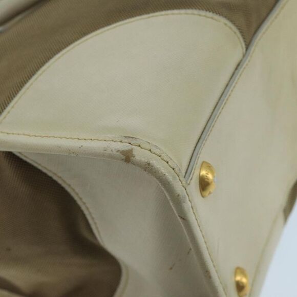 Prada Beige Canvas Handbag (Pre-Owned) - Picture 10 of 16